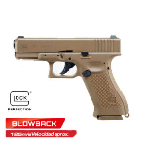 Pistola Replica Glock G19X-125ms.
